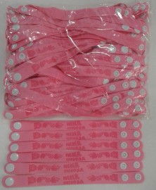 Pulseiras borracha mulher virtuosa,com 100 ps