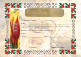 Certificado  de Casamento,cada