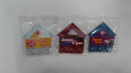 Mini casinha porta chave,cada
