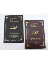 Capa de Revista da Escola Dominical,cada 