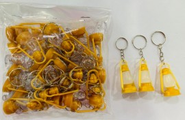 Chaveiro lamparina  , para campanha com 50 ps