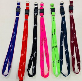Chaveiro cordo liso  f para moto com mosqueto , cada