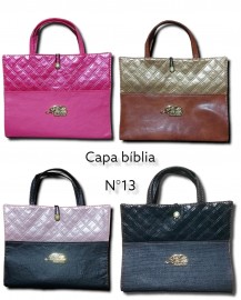 Capa bblia luxo c/ala n13
