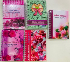 Agenda mulher virtuosa, grande cada