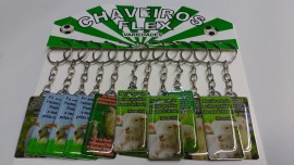 Chaveiro chapinha Ovelha,com 12 ps