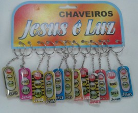 Chaveiro resina farol ,com 12 ps