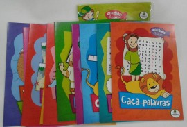Atividades Bblica com 10 livros,grande