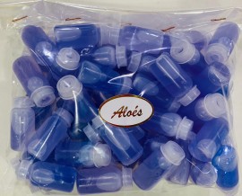 Flaconete 5 ml c/ leo de uno alos com 50 ps