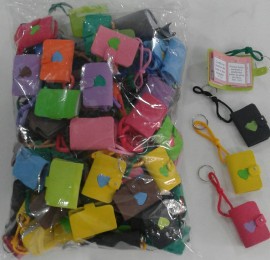 Chaveiro  Bblia e.v.a.,com 100 ps 