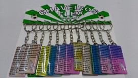 Chaveiro  chapinha pai  nosso,com 12 ps